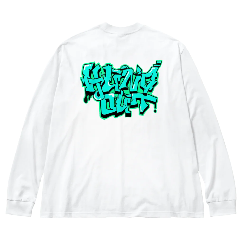 katie worksのL/S HUNG OUT TEE Big Long Sleeve T-Shirt