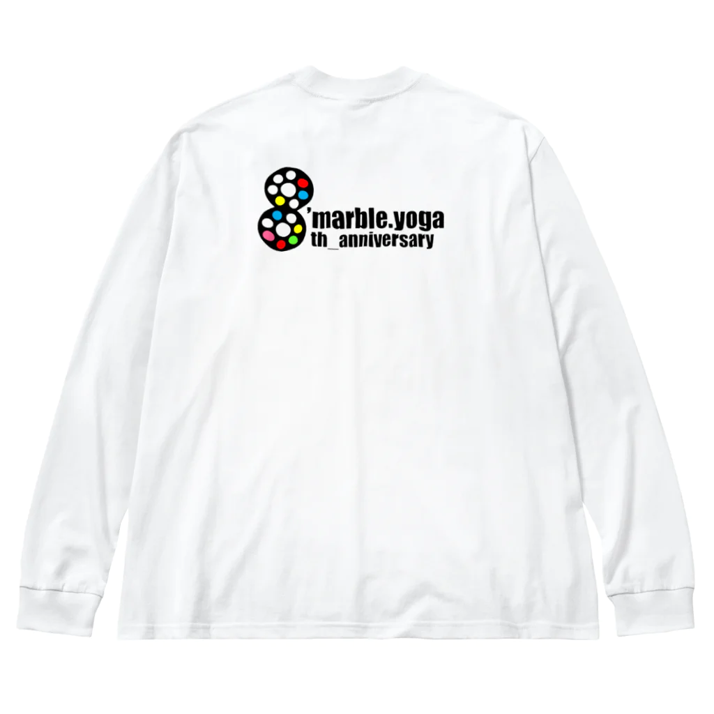 8'marble.yogaの8'marble.yoga 8th Anniversary ビッグシルエットロングスリーブTシャツ