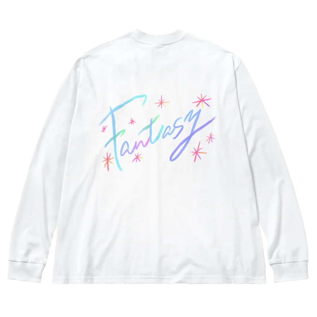 Fantasy PartyのFantasy《Aurora》バックVer. ビッグシルエットロングスリーブTシャツ