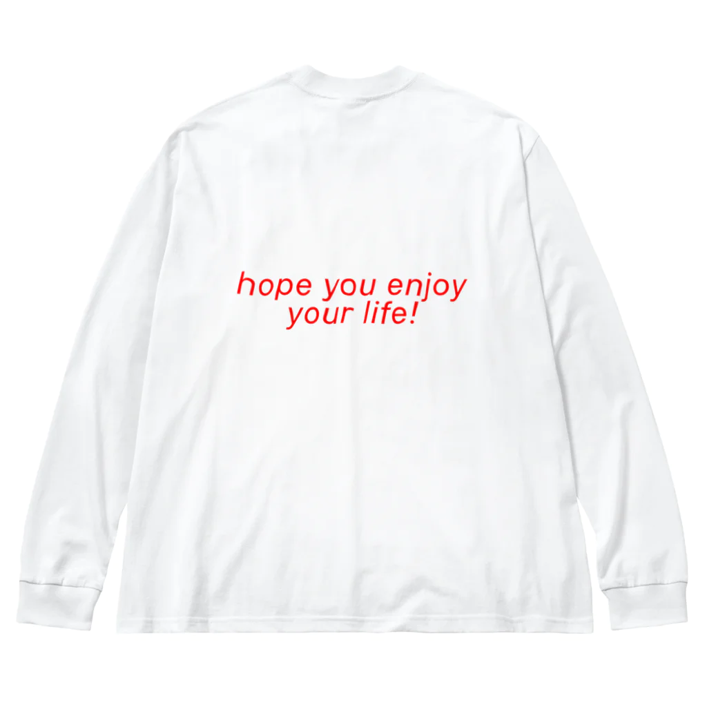 bloomingのこれからの人生も楽しまなきゃね！ Big Long Sleeve T-Shirt