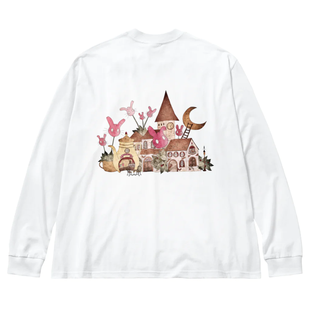 めいめい森のベルガットのRabbilip Big Long Sleeve T-Shirt