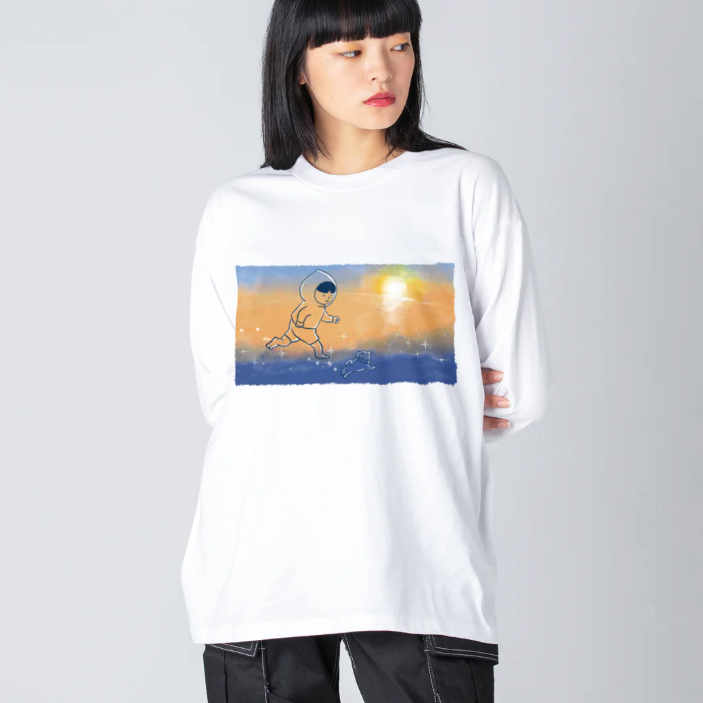 喫茶トラウベのくりぼーやの夢 Big Long Sleeve T-Shirt