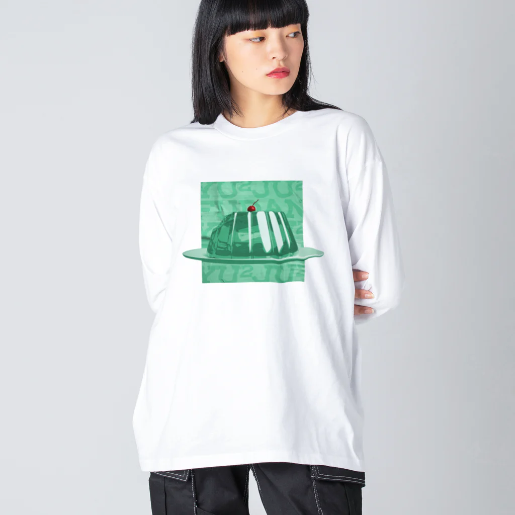 KEDARUGE EYEsのYU²JU²FUDAN CRASH -traditional- Big Long Sleeve T-Shirt