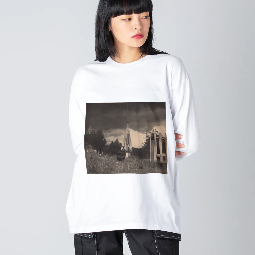 1 0 1 号室（SUZURI店）のCollage-T-009 Big Long Sleeve T-Shirt