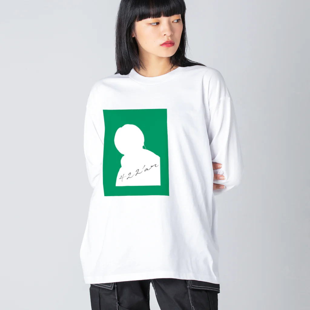 Nancy's Merchandise Storeの422'ar Silhouette×Special ビッグシルエットロングスリーブTシャツ