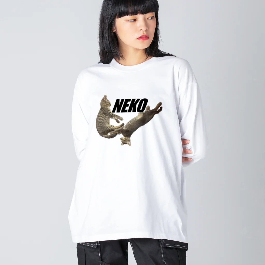 Ichiro&JiroのNEKO ビッグシルエットロングスリーブTシャツ