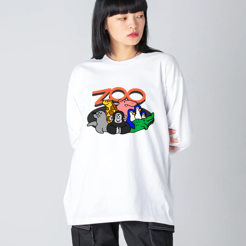 山田のゾンビのZOOシャツ Big Long Sleeve T-Shirt