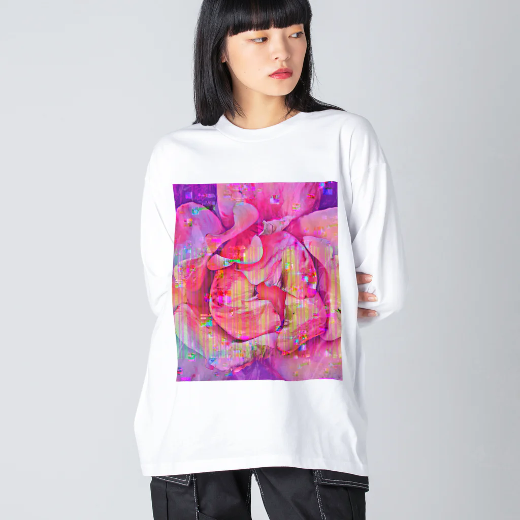 オミナエシのきみのバーコードは読めない Big Long Sleeve T-Shirt