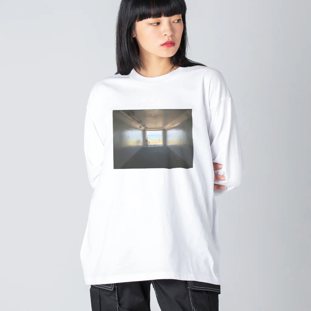 akane_art（茜音工房）の癒しの風景（海への入口） Big Long Sleeve T-Shirt