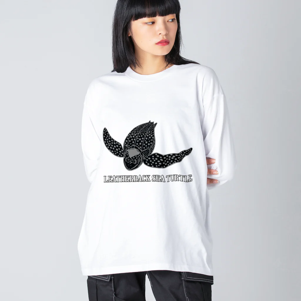 街のいろどりのオサガメ2（100円寄付商品） Big Long Sleeve T-Shirt