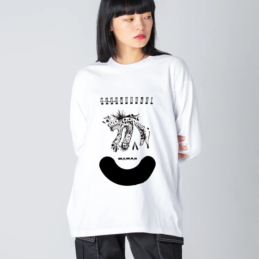 ka_ki_coo_ke_koのか ビッグシルエットロングスリーブTシャツ