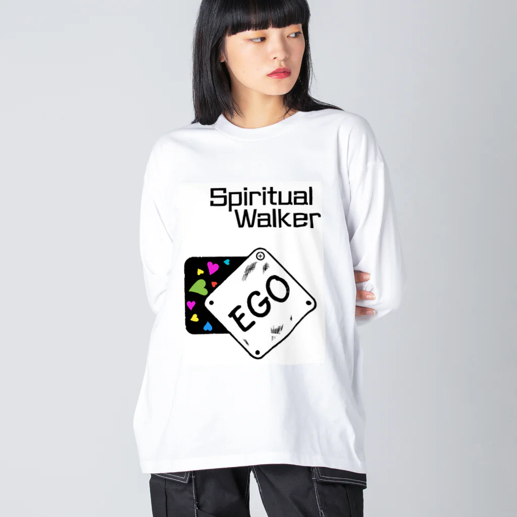 SpiritualWalkerのSpiritual Walker ego ビッグシルエットロングスリーブTシャツ