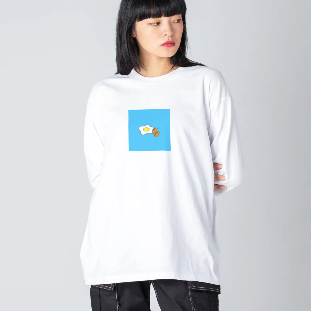 なんでもデザイン屋さんの朝ごはんロンT Big Long Sleeve T-Shirt