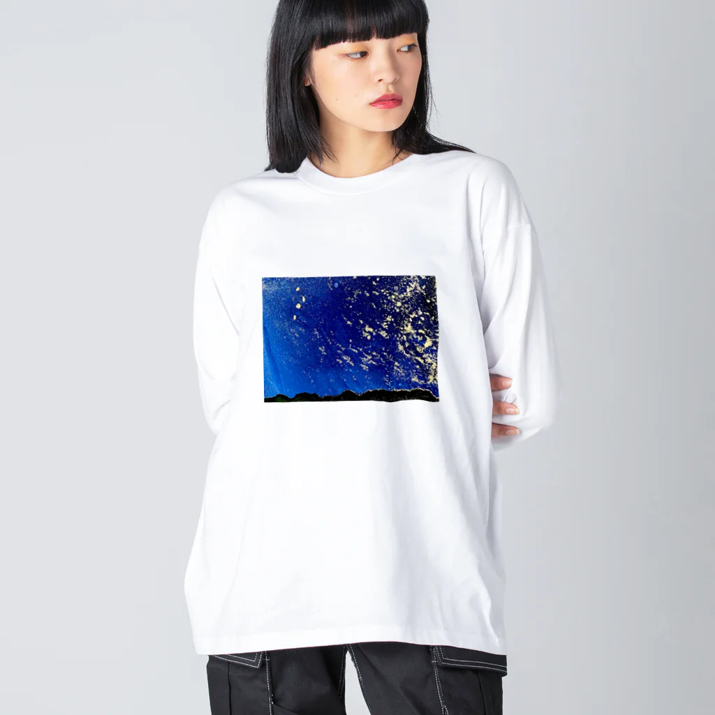 irodoriのえくぼから星 Big Long Sleeve T-Shirt