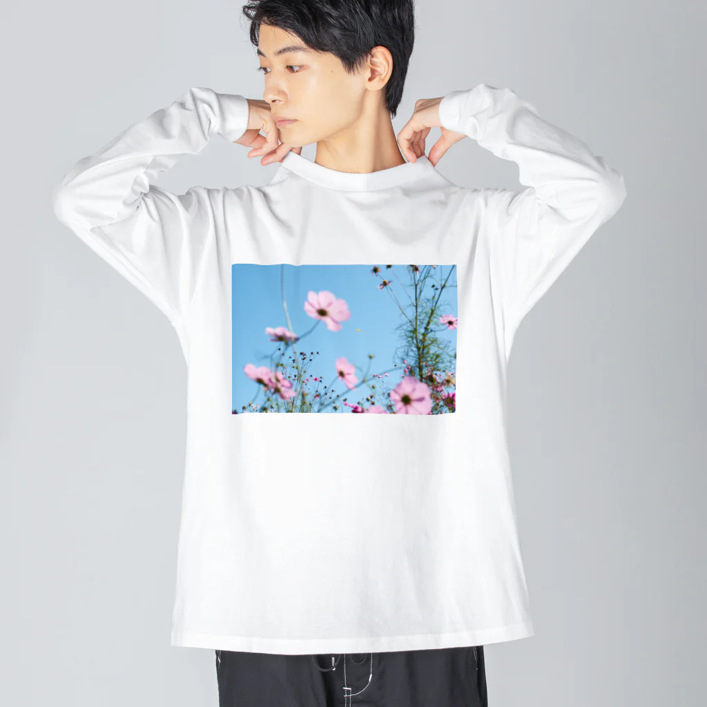 ここれあの秋晴れの空を飛ぶカイト Big Long Sleeve T-Shirt