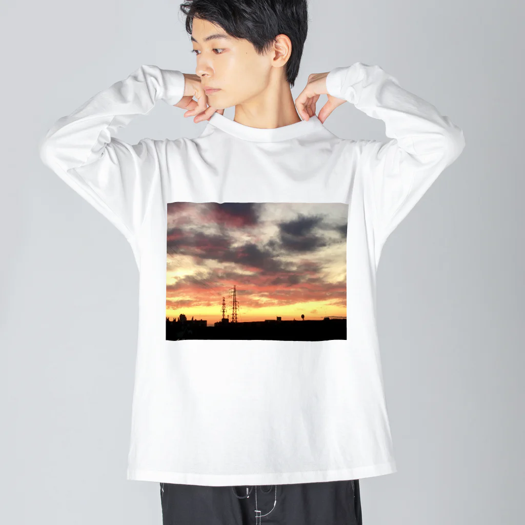 renjuー蓮樹ーの夕やけこやけ Big Long Sleeve T-Shirt