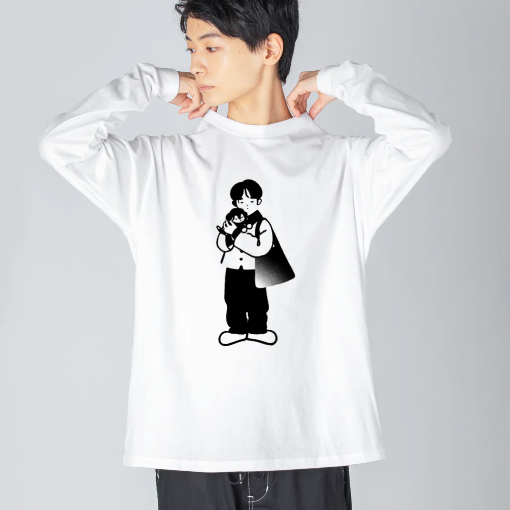 穂の湯のあたためあう Big Long Sleeve T-Shirt