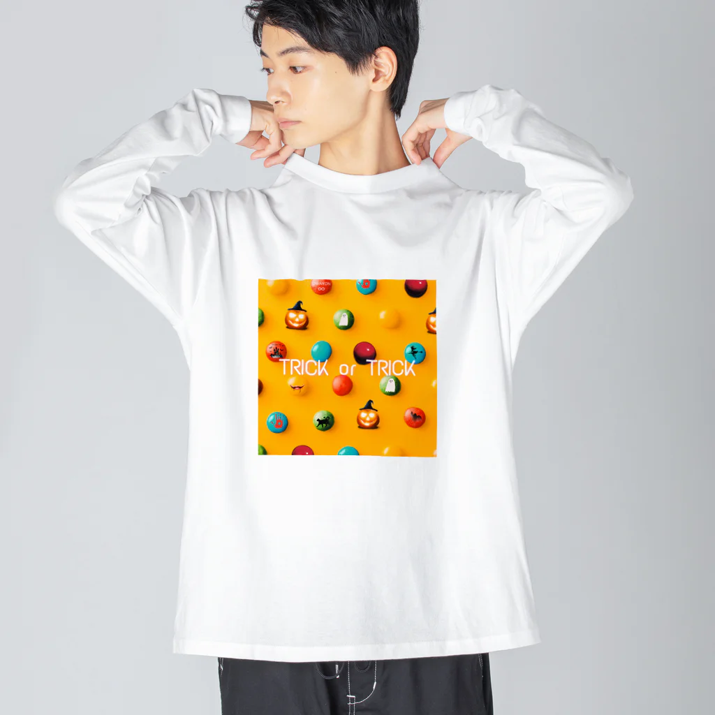 OWAYON ∞ （オワヨン　インフィニティ）の【TRICK or TRICK】 Big Long Sleeve T-Shirt