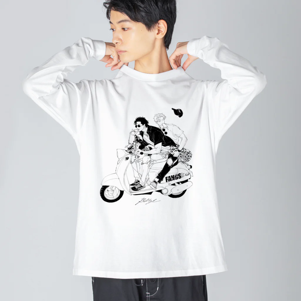 ビリー・バリバリーのSCOOTER Big Long Sleeve T-Shirt