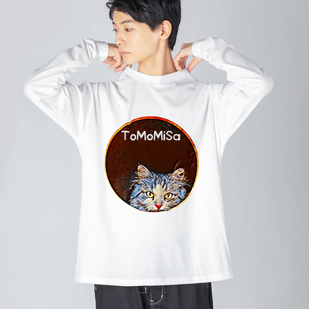 ToMoMiSaのSurveillance 猫 ビッグシルエットロングスリーブTシャツ