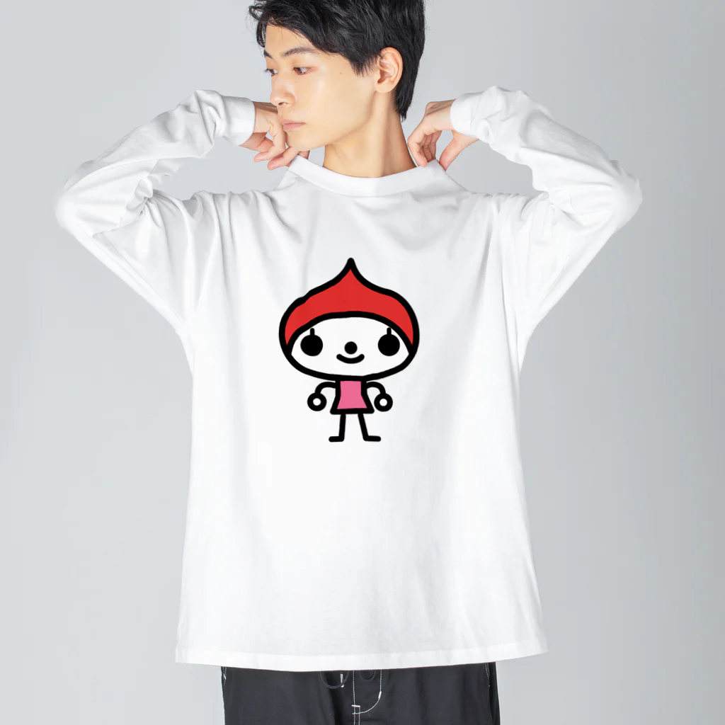 ©ジューン・シェイバーのまろん Big Long Sleeve T-Shirt