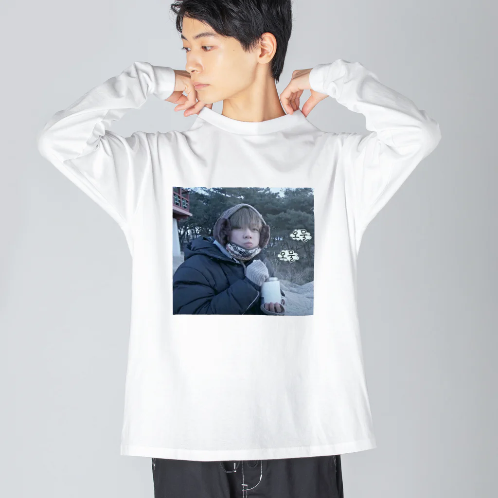 iamotoのキムテヒョン Big Long Sleeve T-Shirt