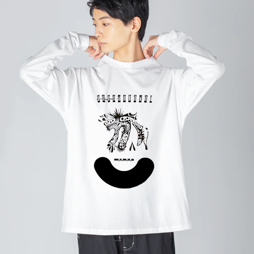 ka_ki_coo_ke_koのか ビッグシルエットロングスリーブTシャツ