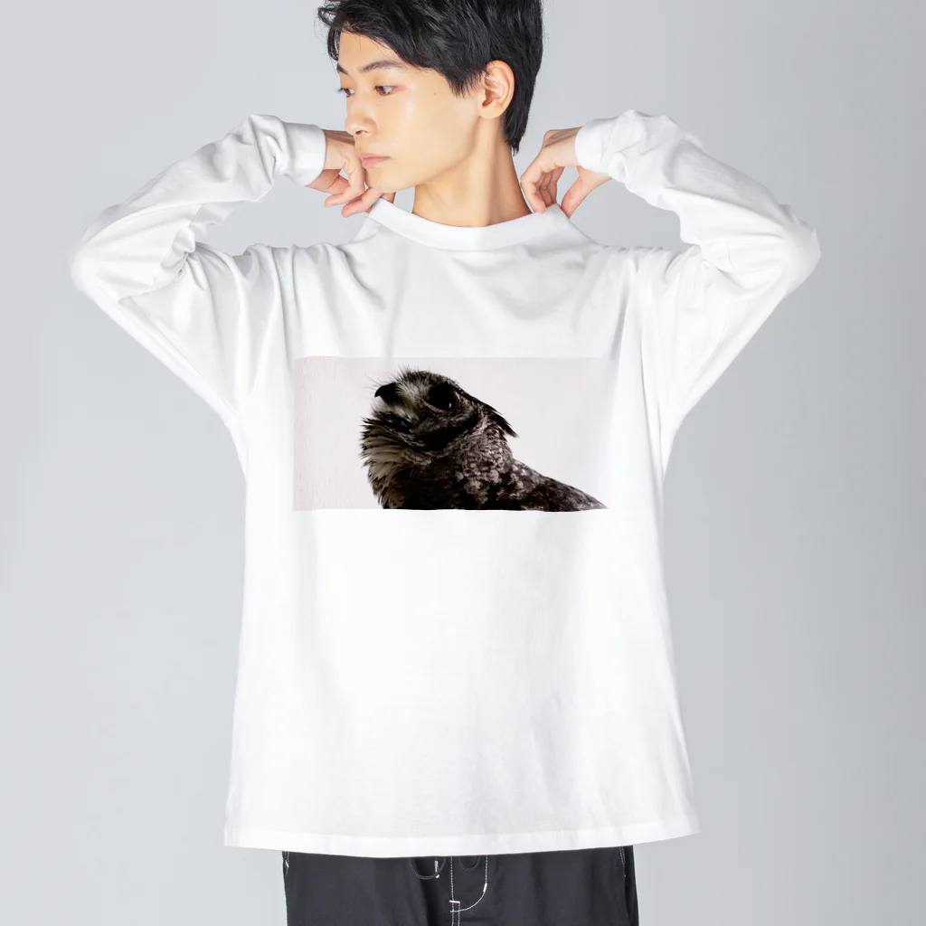 このはとショコラのかっこいいショコラさん ビッグシルエットロングスリーブTシャツ