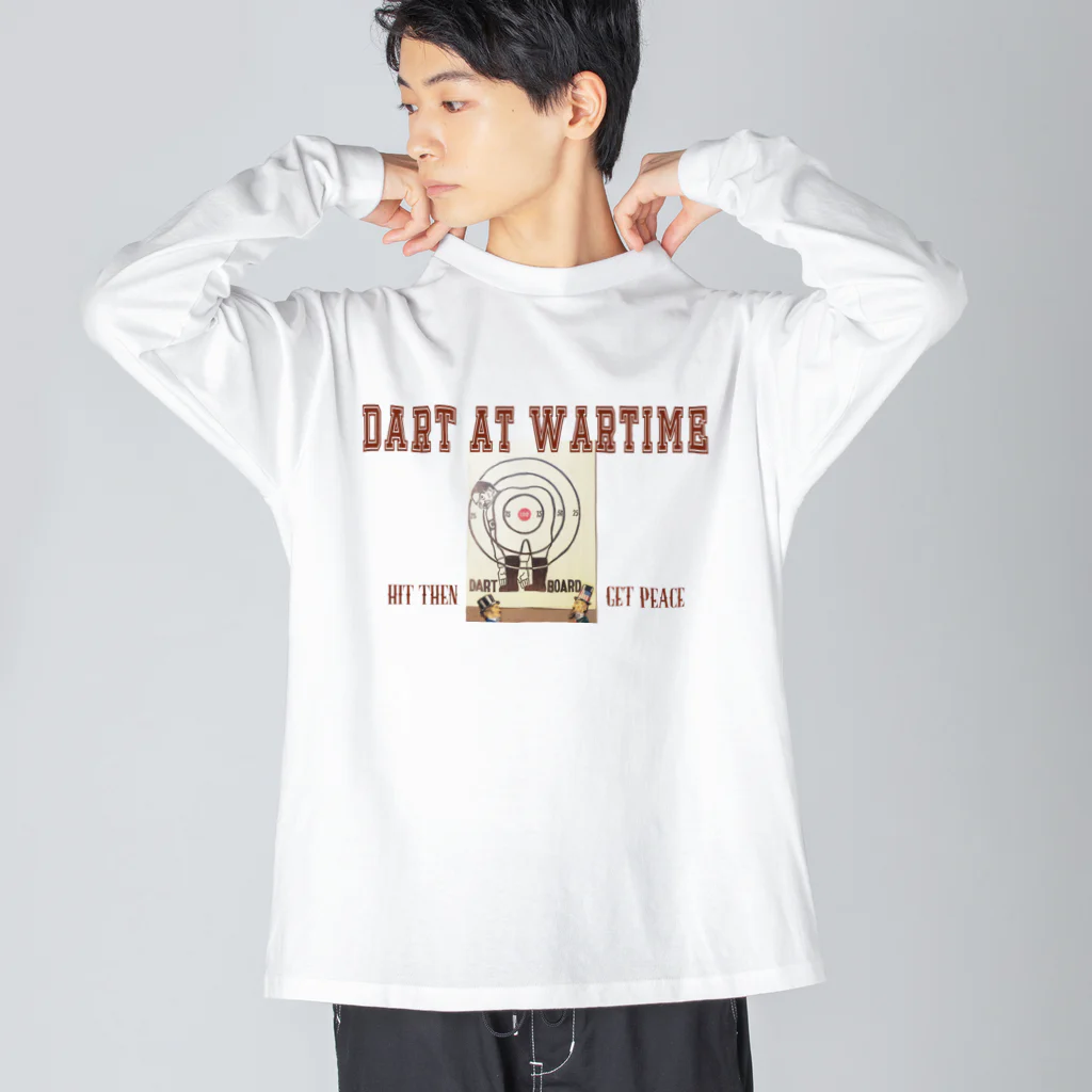 alt_203の40's Dart Board Big Long Sleeve T-Shirt