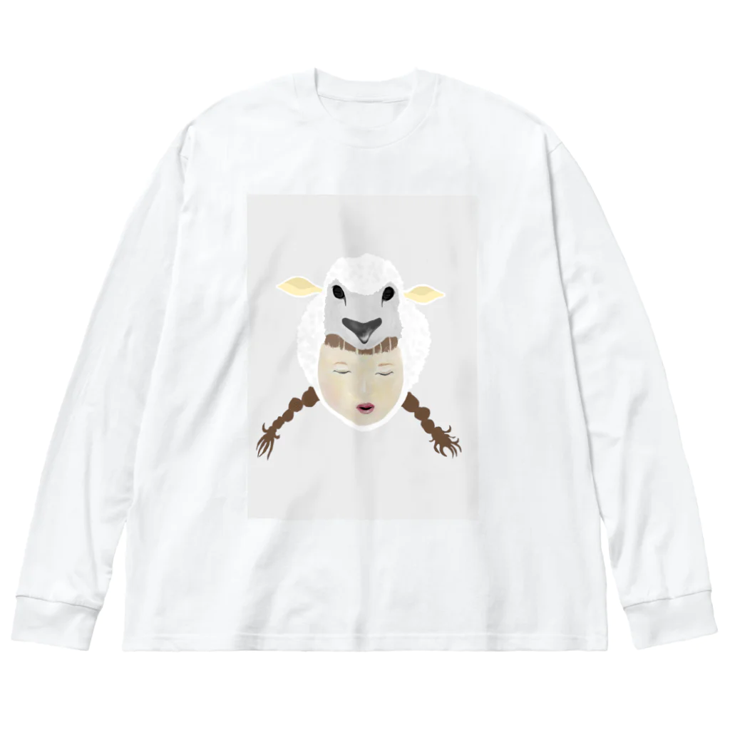 hanky-pankyの羊の子 Big Long Sleeve T-Shirt