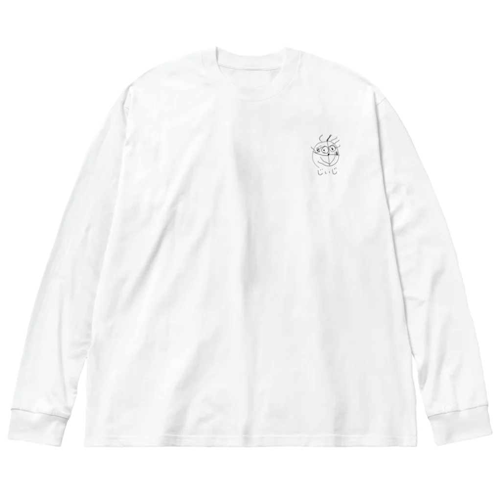 chappychappyの愛されじぃじのグッズ ビッグシルエットロングスリーブTシャツ