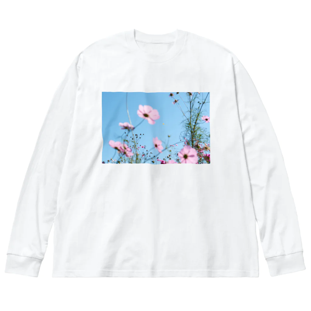 ここれあの秋晴れの空を飛ぶカイト Big Long Sleeve T-Shirt