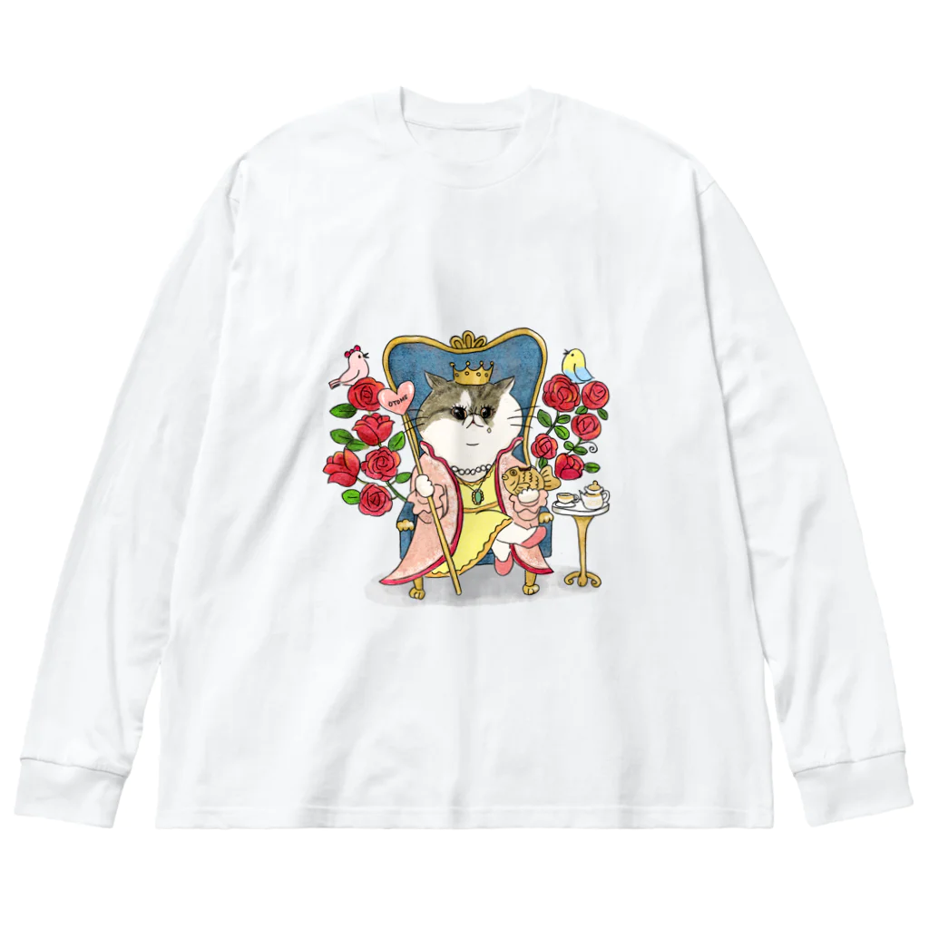 exotic＊otomeのクイーン★をとめ ビッグシルエットロングスリーブTシャツ