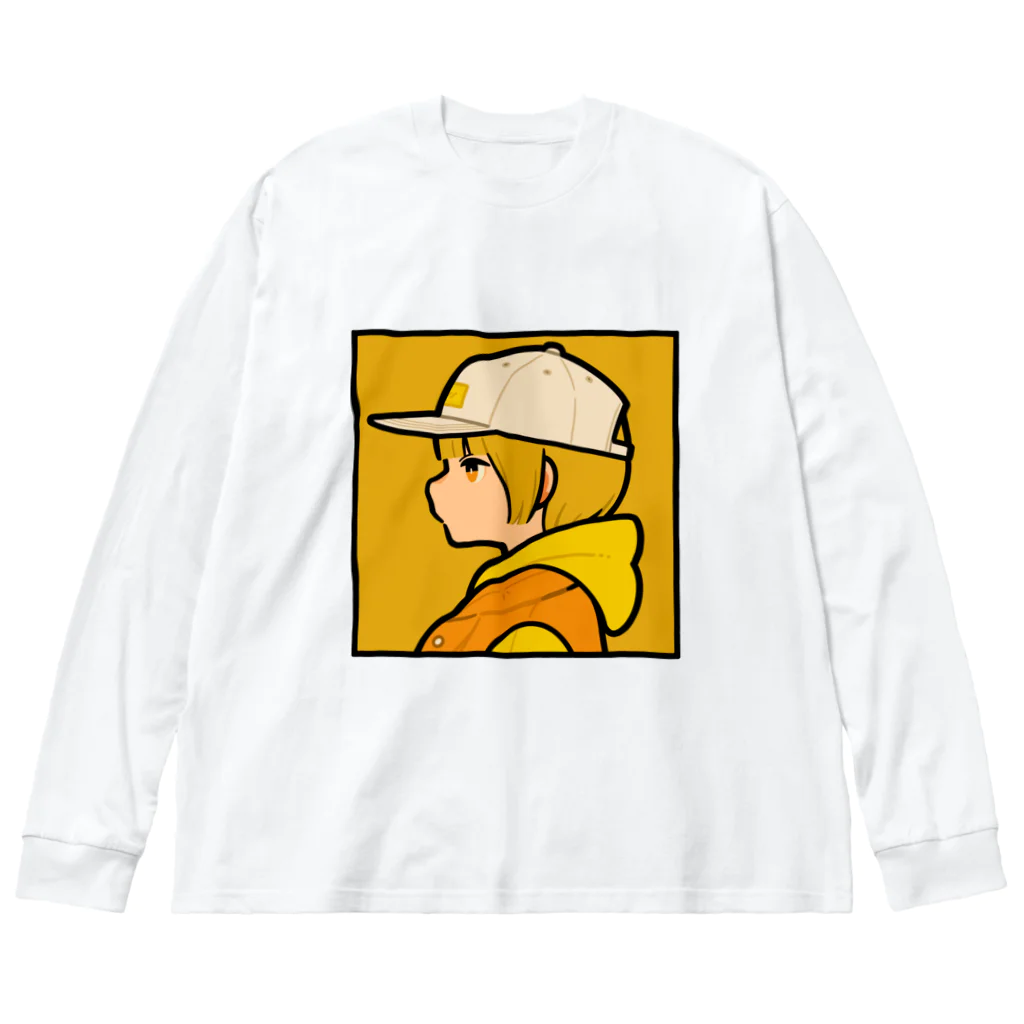 美好よしみのGinkgo Big Long Sleeve T-Shirt