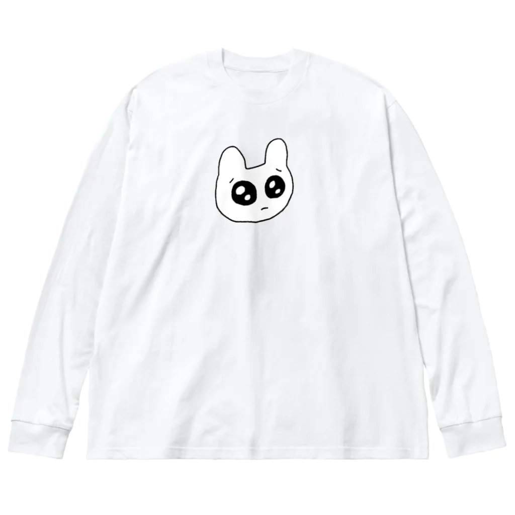 kaeritainaのなんでも許される顔 Big Long Sleeve T-Shirt