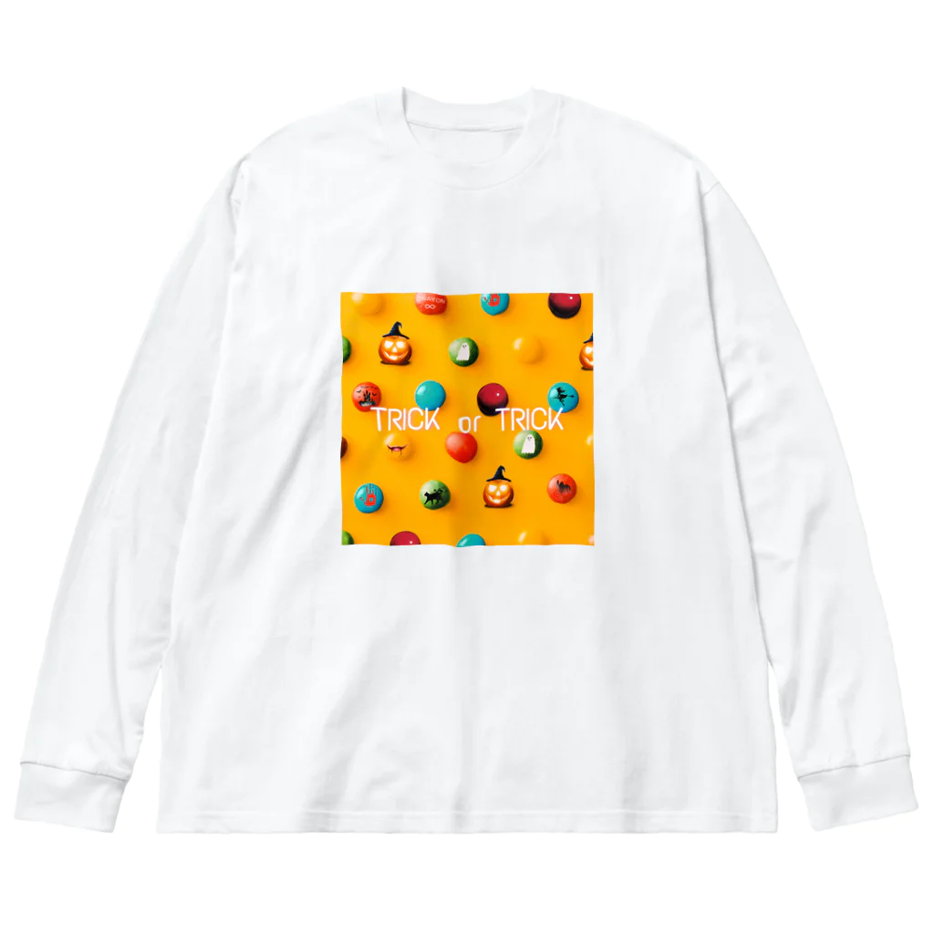 OWAYON ∞ （オワヨン　インフィニティ）の【TRICK or TRICK】 Big Long Sleeve T-Shirt