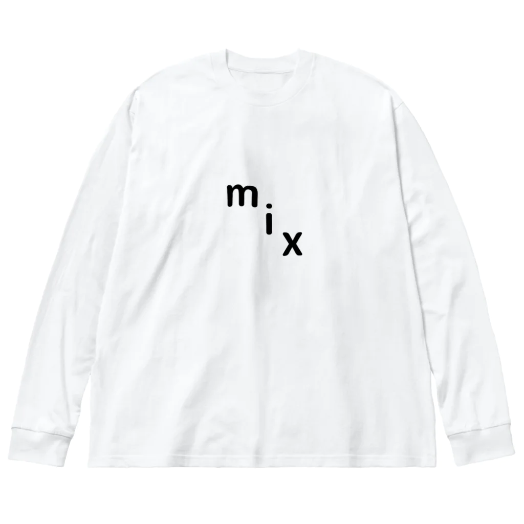 俺jkのmi  x.02 ビッグシルエットロングスリーブTシャツ