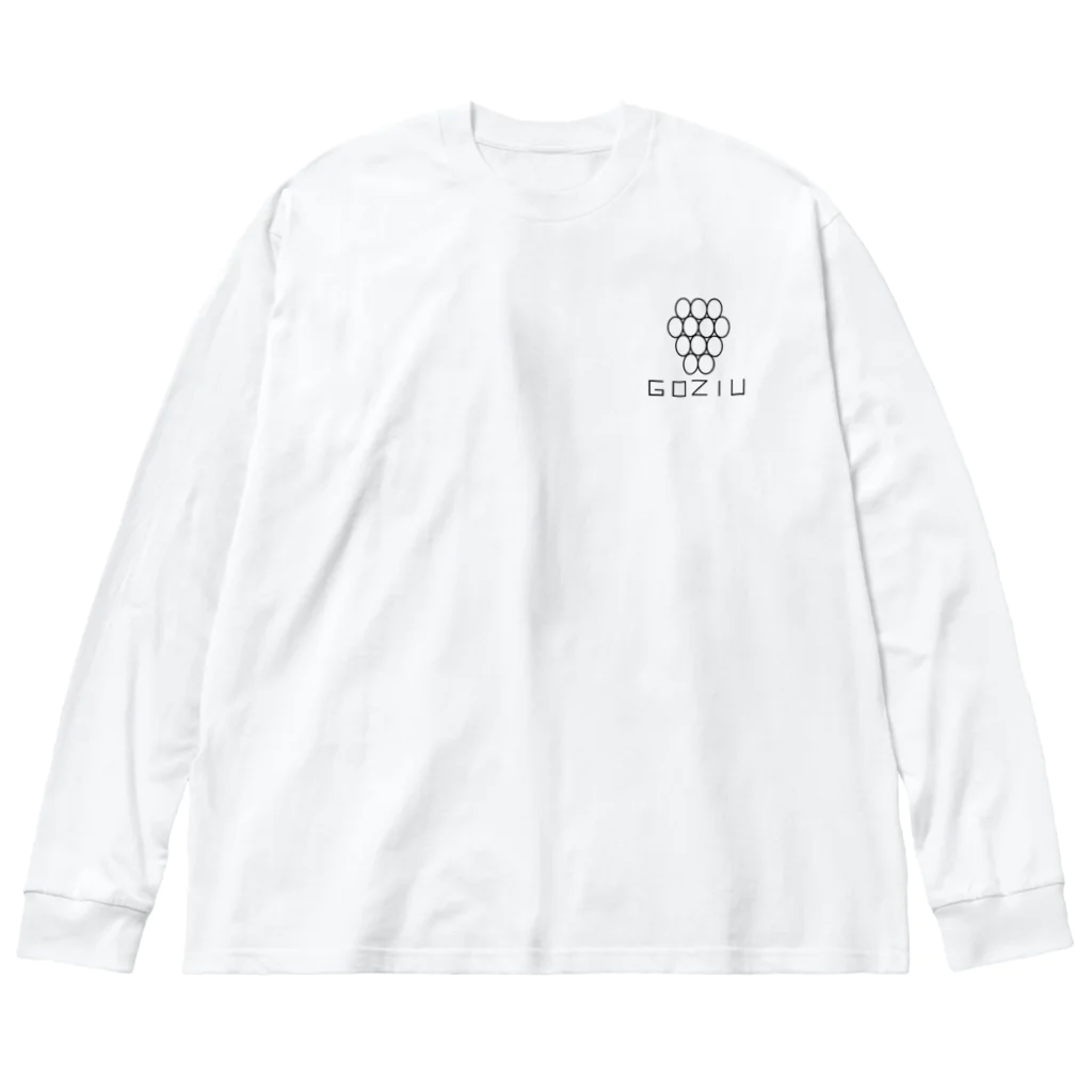 SAUNA ADDICTのGOZIUモルック用 ビッグシルエットロングスリーブTシャツ