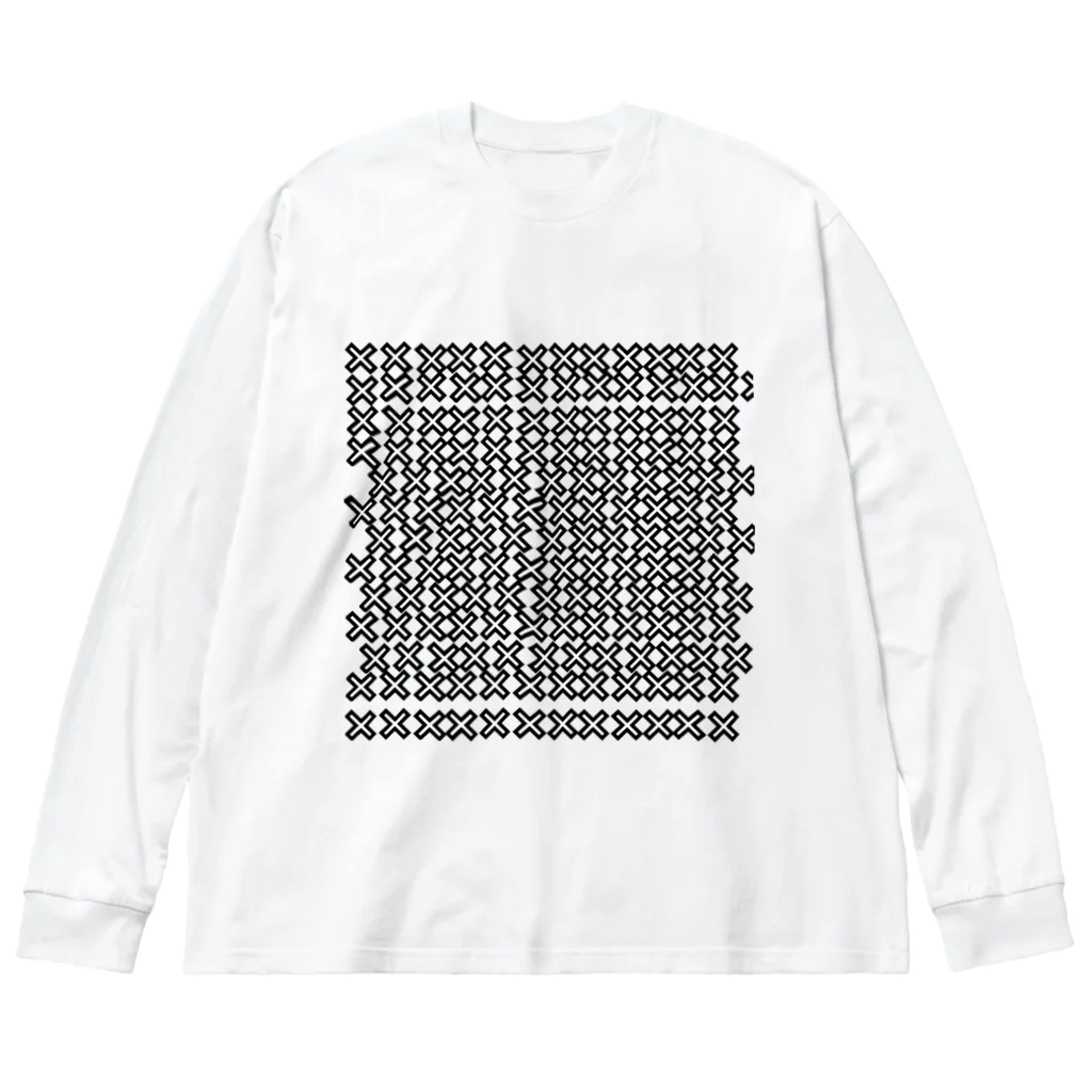 ひいなのめっちゃバツ ビッグシルエットロングスリーブTシャツ