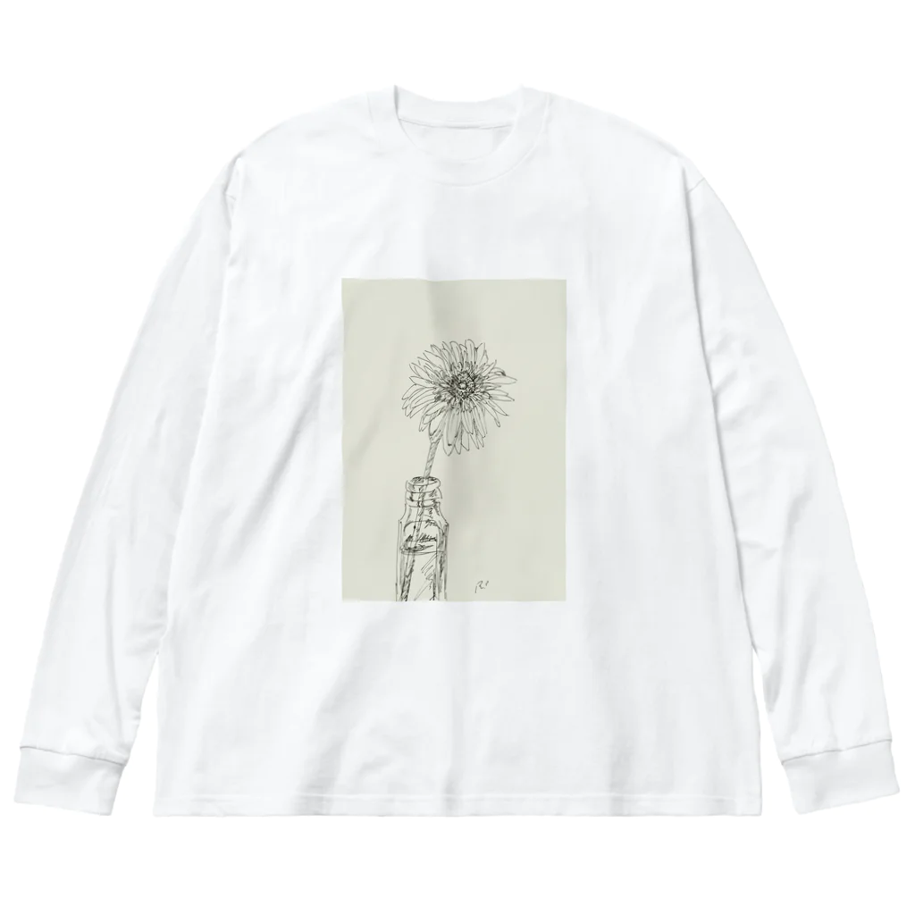 ruphooのblooming ビッグシルエットロングスリーブTシャツ