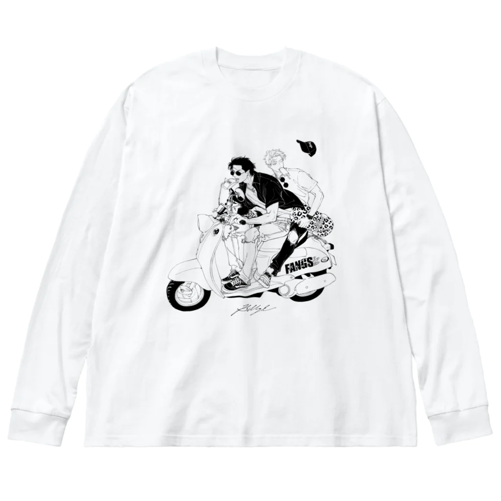 ビリー・バリバリーのSCOOTER ビッグシルエットロングスリーブTシャツ