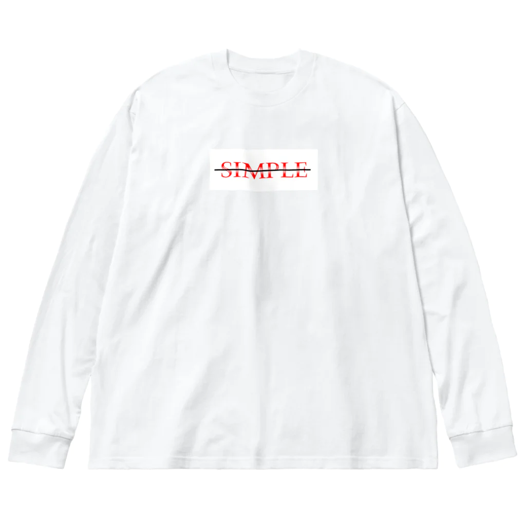 JIYUJIKANのSIMPLE Big Long Sleeve T-Shirt