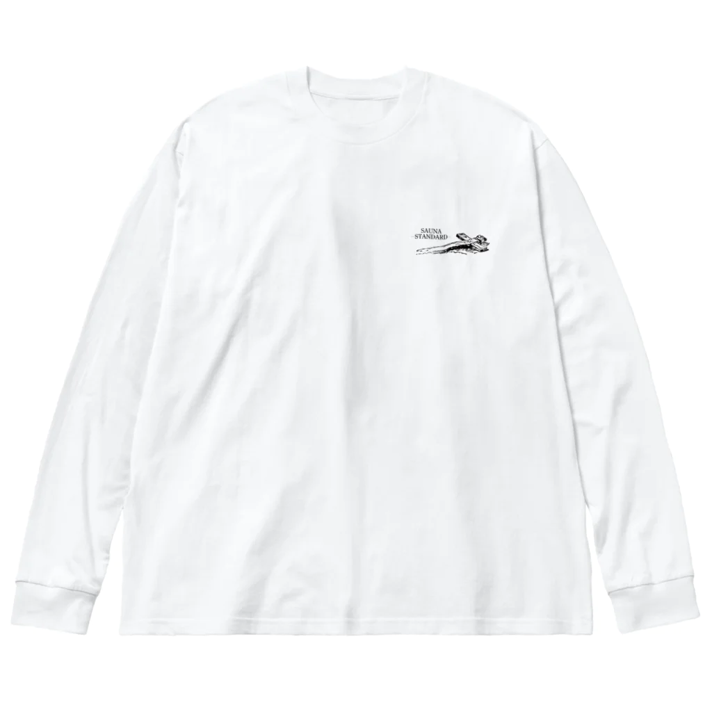 SAUNA BASEのSAUNA STANDARD【HAND（整）】 Big Long Sleeve T-Shirt