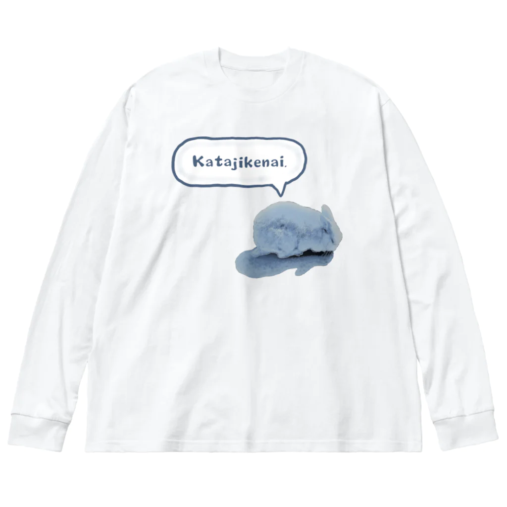 SU-KUのかたじけない ビッグシルエットロングスリーブTシャツ