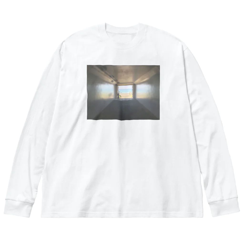 akane_art（茜音工房）の癒しの風景（海への入口） Big Long Sleeve T-Shirt