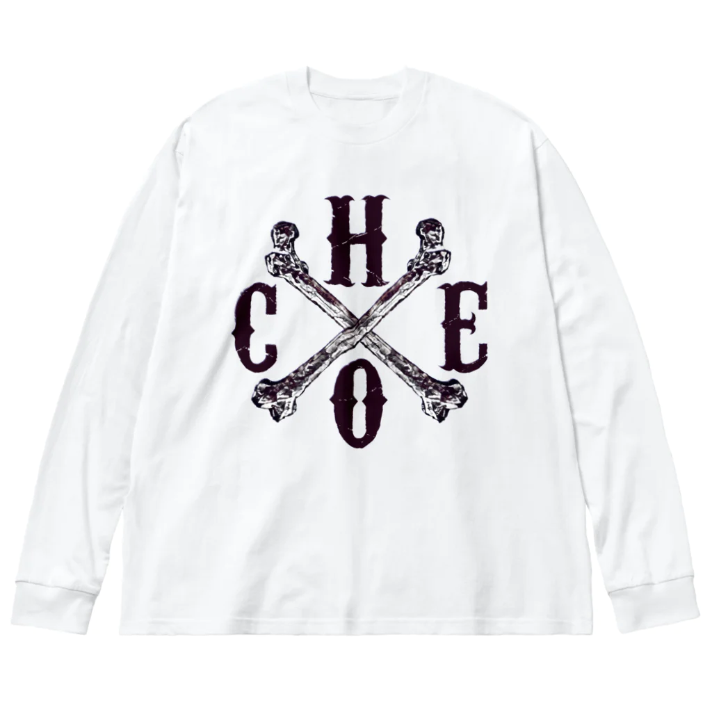 CalmExcelのcrossbone ビッグシルエットロングスリーブTシャツ