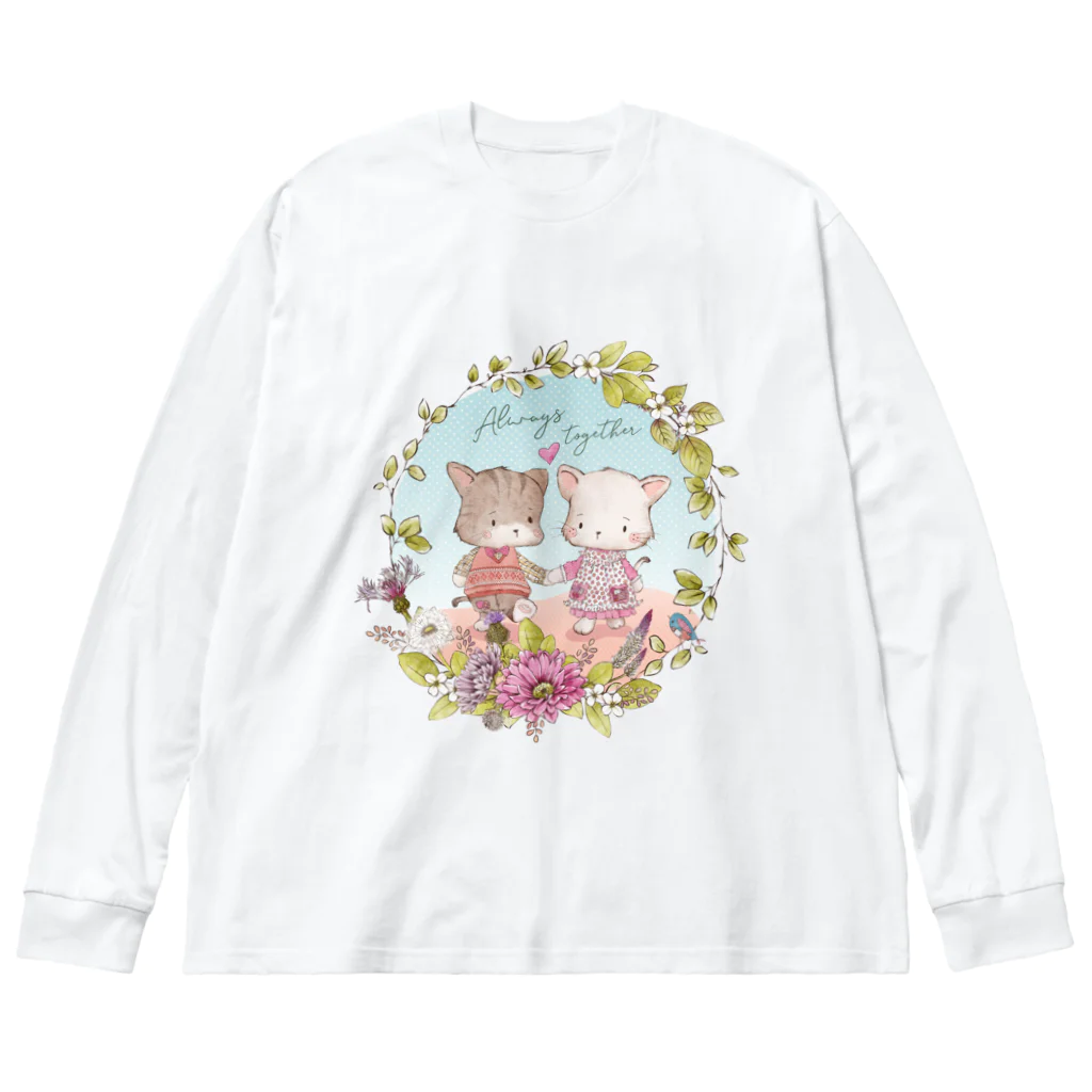 Design Studio Fruit JamのAlways Together Big Long Sleeve T-Shirt