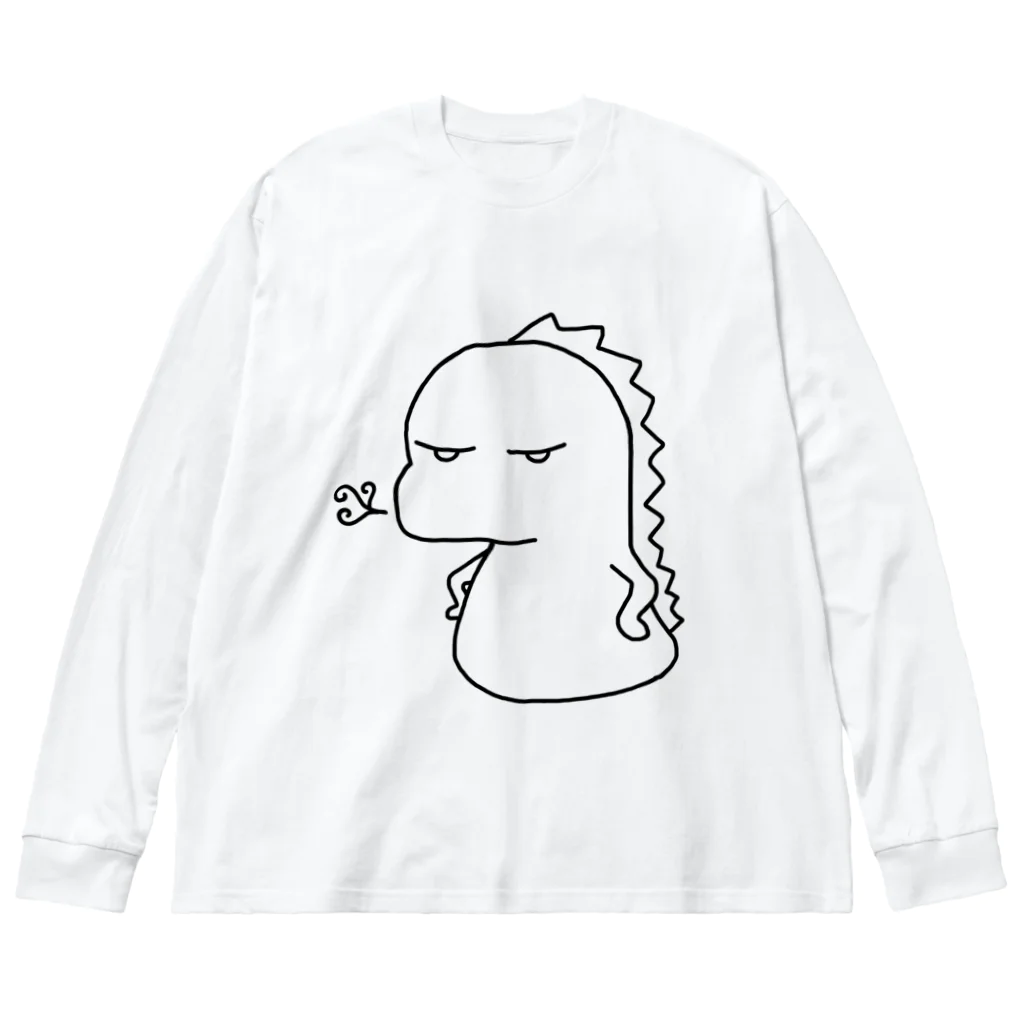 warisu.netのきょーりゅー ビッグシルエットロングスリーブTシャツ