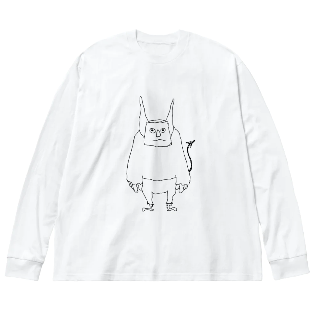 hanky-pankyのkaiju ビッグシルエットロングスリーブTシャツ