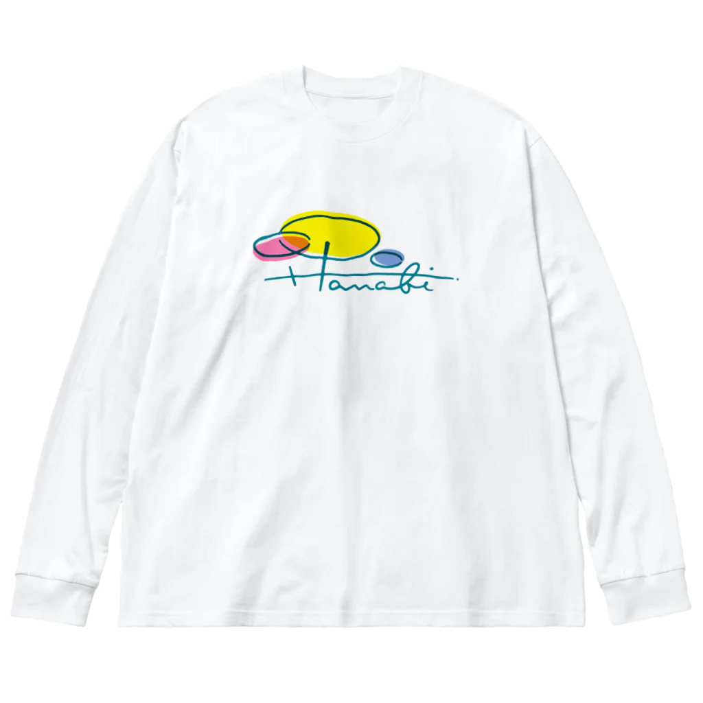 HANABI🌈のうちあげHANABI ビッグシルエットロングスリーブTシャツ